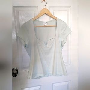 🌸 VENUS Sweetheart Short Sleeve Top